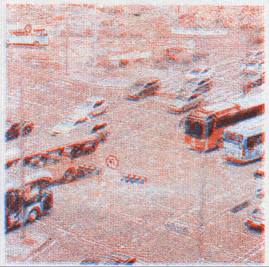 Seoul Bus (서울 버스) riso animation